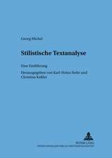 Stilistische Textanalyse