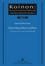 From Meta-Ethics to Ethics