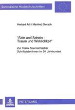 -Sein Und Schein - Traum Und Wirklichkeit-