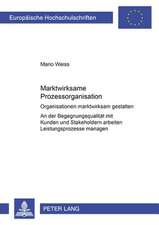 Marktwirksame Prozessorganisation