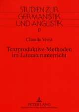 Textproduktive Methoden Im Literaturunterricht