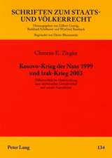 Kosovo-Krieg Der NATO 1999 Und Irak-Krieg 2003