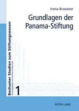 Grundlagen Der Panama-Stiftung: Representations Litteraires Et Cinematographiques