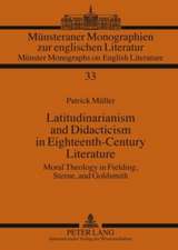 Latitudinarianism and Didacticism in Eighteenth-Century Literature