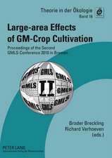 Large-Area Effects of GM-Crop Cultivation