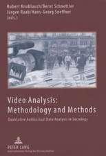 Video Analysis: Qualitative Audiovisual Data Analysis in Sociology