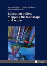 Education policy: Mapping the landscape and scope