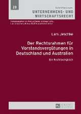 Der Rechtsrahmen Fuer Vorstandsverguetungen in Deutschland Und Australien: Die Autobiographien Von Joseph Und Ferdinand Alexander Wurzer