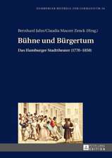 Buehne Und Buergertum