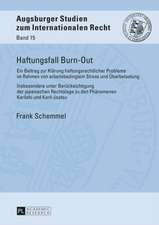 Haftungsfall Burn-Out