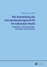 Die Anwendung Der Umsatzsteuerorganschaft Im Nationalen Recht: The Complex Literary Arrangement of an Open Text