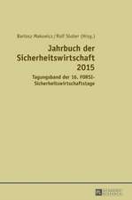 Jahrbuch Der Sicherheitswirtschaft 2015