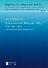 A Case Study on Trilingual Siblings' Code Switching