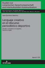 Lenguaje creativo en el discurso periodístico deportivo