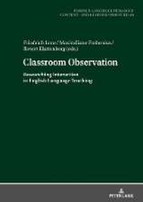 Classroom Observation