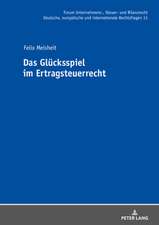 Das Glucksspiel Im Ertragsteuerrecht