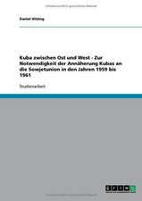 Kuba zwischen Ost und West - Zur Notwendigkeit der Annäherung Kubas an die Sowjetunion in den Jahren 1959 bis 1961