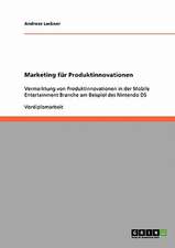 Marketing für Produktinnovationen