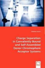 Charge Separation in Bound and Self-Assembled Donor Chromophore Acceptor Systems