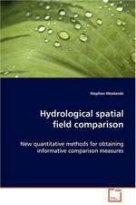 Hydrological spatial field comparison