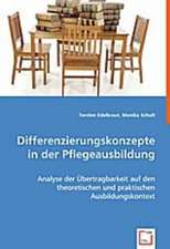 Differenzierungskonzepte in der Pflegeausbildung