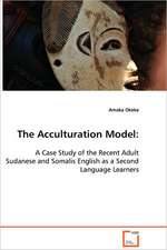 The Acculturation Model: