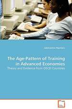 The Age-Pattern of Training in Advanced Economies