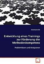 Entwicklung eines Trainings zur Förderung der Methodenkompetenz