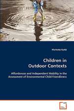 Children in Outdoor Contexts