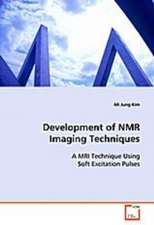 Development of NMR Imaging Techniques