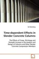 Time-dependent Effects in Slender Concrete Columns