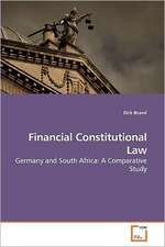 Financial Constitutional Law