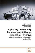 Exploring Community Engagement: A Higher Education Initiative