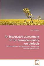 An integrated assessment of the European policy on biofuels