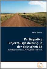 Partizipative Projektausgestaltung in der deutschen EZ