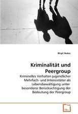 Kriminalität und Peergroup