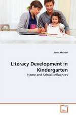 Literacy Development in Kindergarten