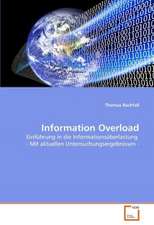 Information Overload