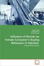 Influence of Brands on Female Consumer's Buying Behaviour in Pakistan