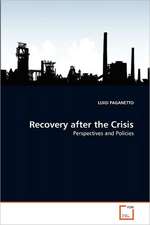 Recovery after the Crisis