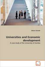 Universities and Economic Development: A Spectrographic Study