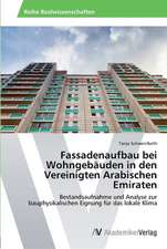 Fassadenaufbau bei Wohngebäuden in den Vereinigten Arabischen Emiraten