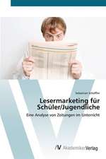 Lesermarketing für Schüler/Jugendliche