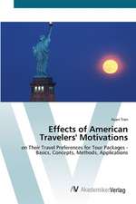 Effects of American Travelers' Motivations