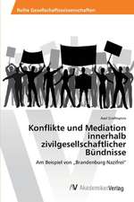 Konflikte und Mediation innerhalb zivilgesellschaftlicher Bündnisse