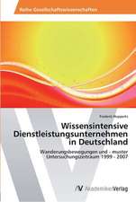 Wissensintensive Dienstleistungsunternehmen in Deutschland