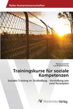 Trainingskurse für soziale Kompetenzen