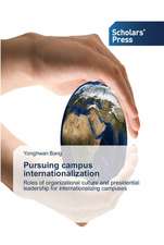 Pursuing campus internationalization