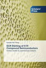 ECR Etching of II-VI Compound Semiconductors