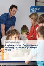 Implementation Project-Based Learning in Schools (a Simple Way): Can Mentoring Help?